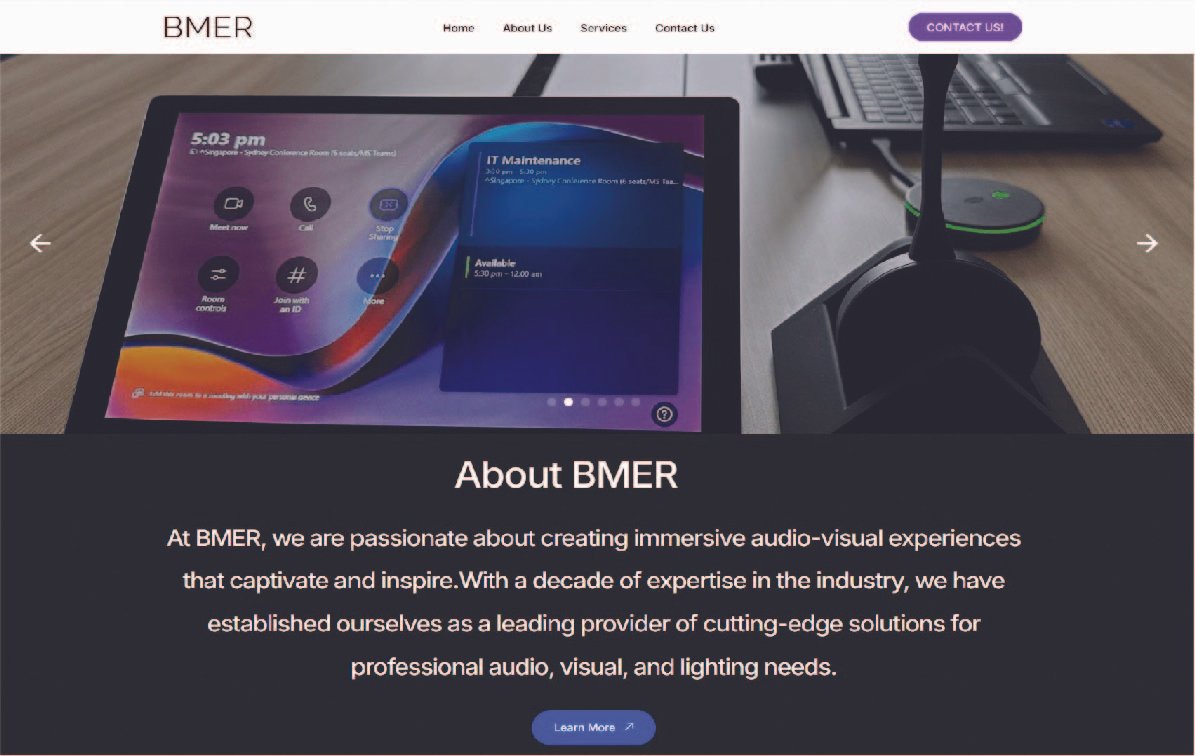 bmer-apac.com website preview