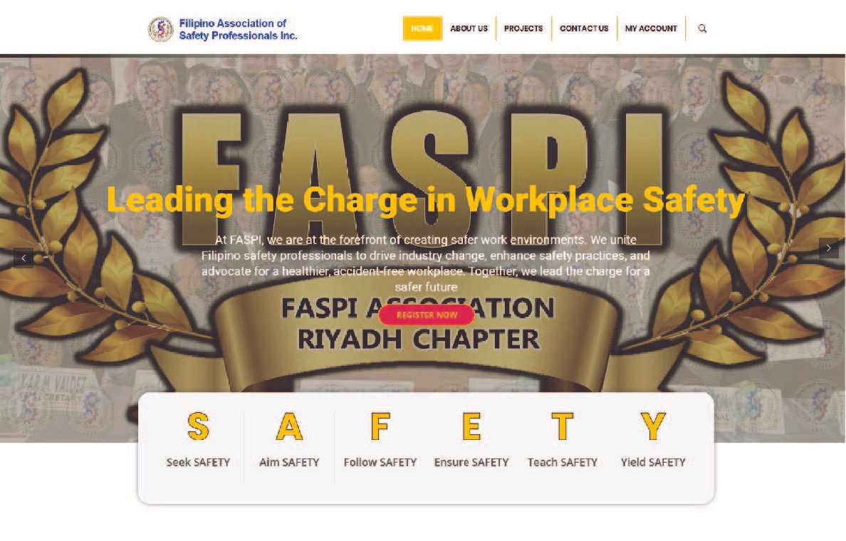 faspi.org website preview
