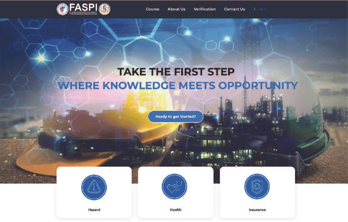 faspitraining.com website preview